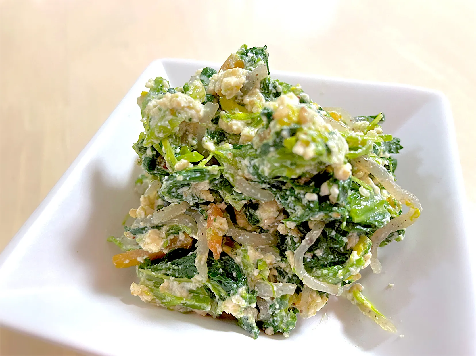 ほうれん草の白和え